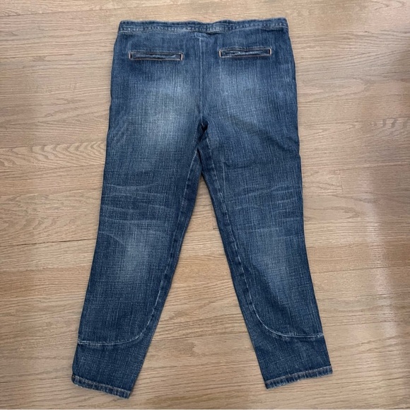 Marni Current Elliot The Drawstring Pinocchio Pants Cropped Jeans - Picture 6 of 11